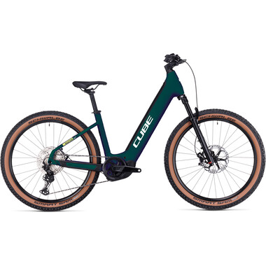 Bicicletta Ibrida Elettrica CUBE REACTION HYBRID SLT 750 27,5" WAVE Verde 2023 0